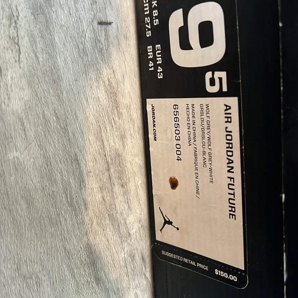 men's grey jordan's - Picture 5 of 5